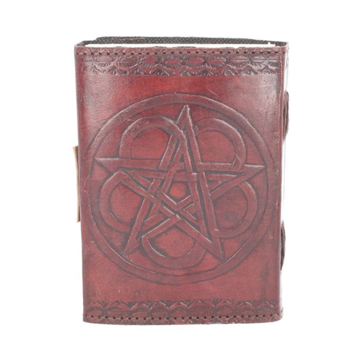 Pentagram Leather Embosse