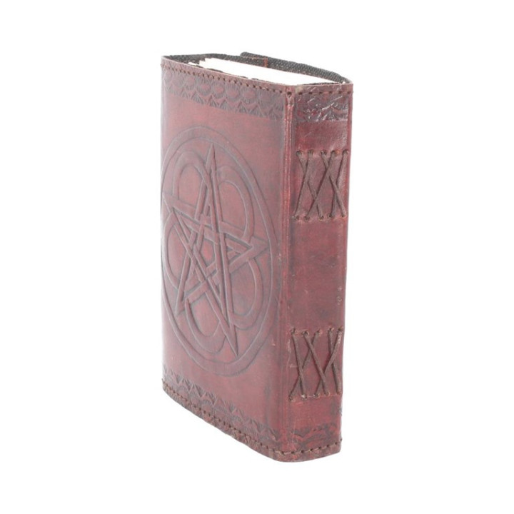 Pentagram Leather Embosse
