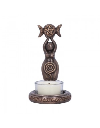 Triple Goddess Tea Light 12cm