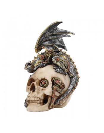 Steel Wing Skull 21cm