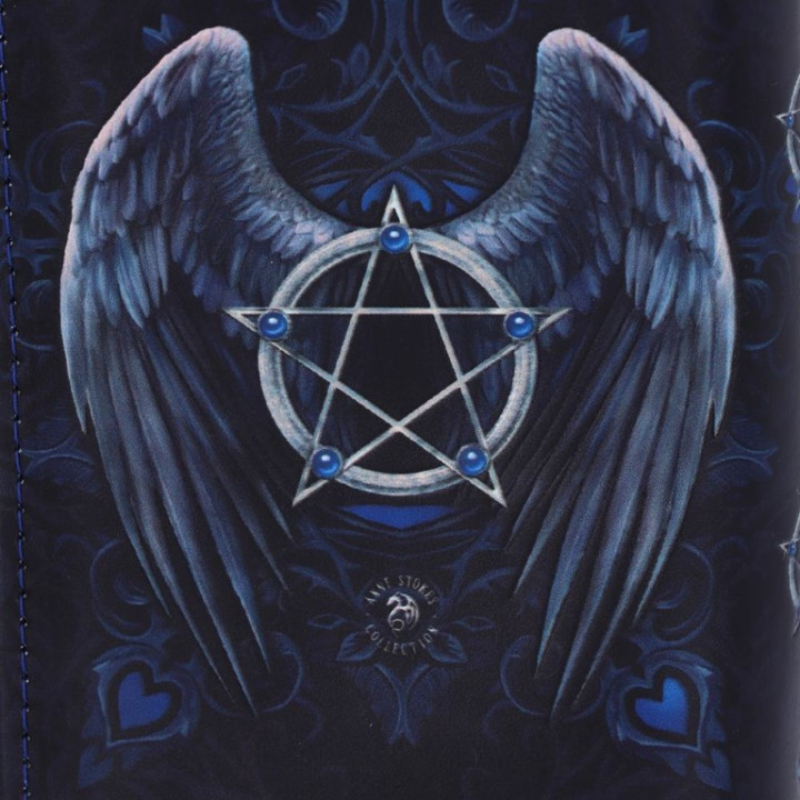 Raven Embossed Purse (AS)