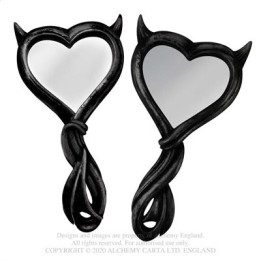 Devils Heart Hand Mirror