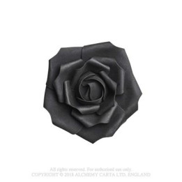 Small Black Rose Head