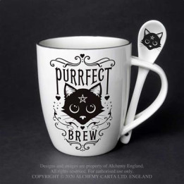 Purrfect Brew: Mug and Sp