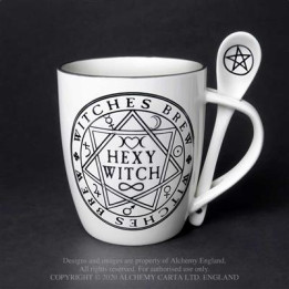 Hexy Witch: Mug and Spoon