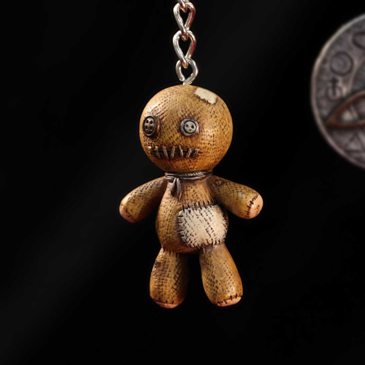 Voodoo Doll Keyring 6cm (