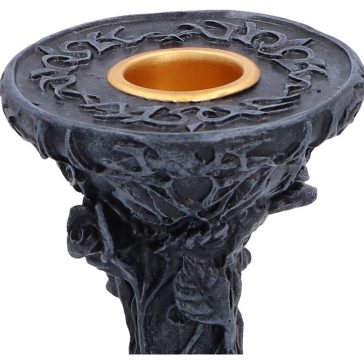 Midnight Rose Candlestick