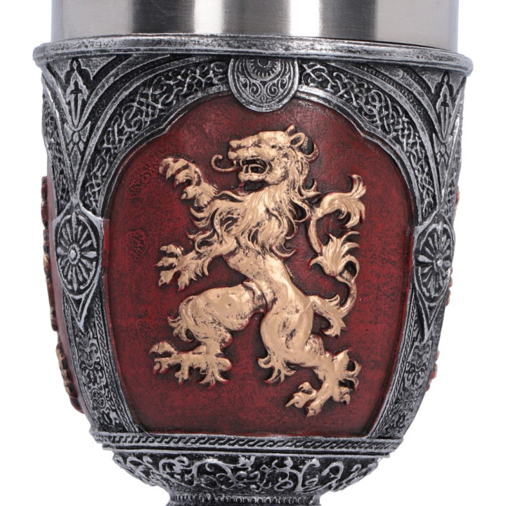 Heraldic Lion Goblet 19.9