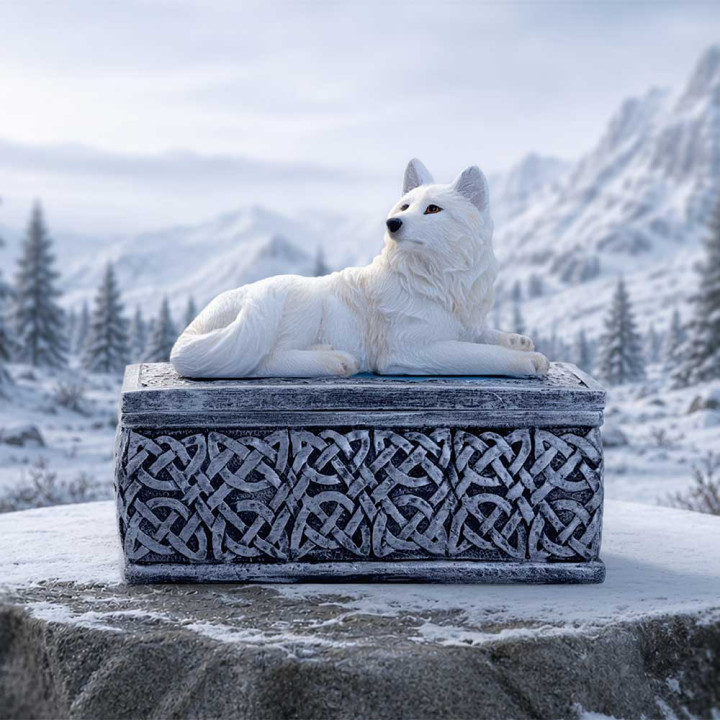 Ghost Wolf Box 10cm