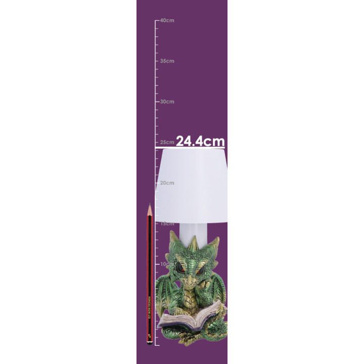 Bookwyrm Lamp