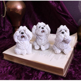 Three Wise Westies 8cm