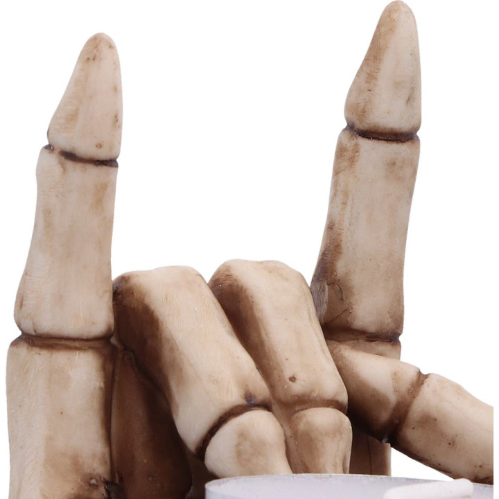 Horns Up Candle Holder 7.
