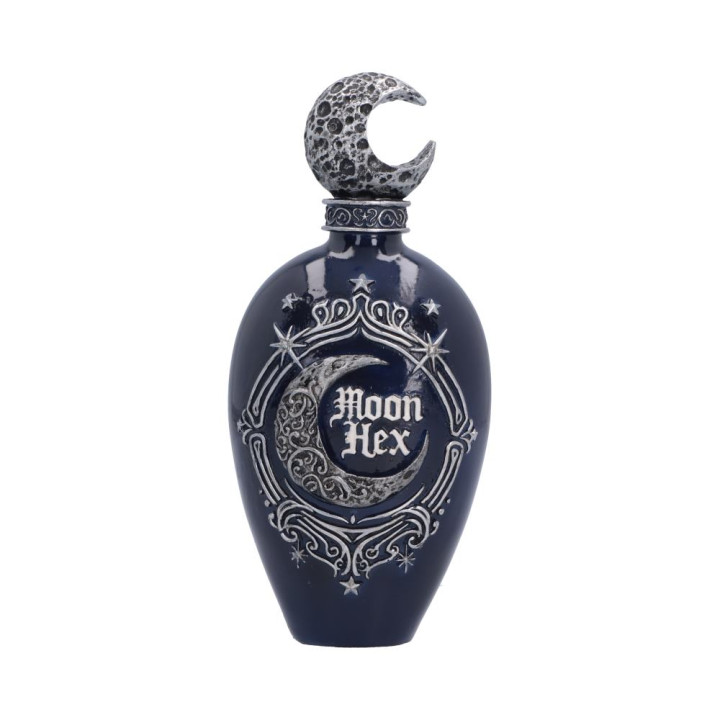 Moon Hex Bottle Figurine
