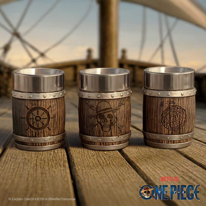 One Piece Barrel Shot Gla