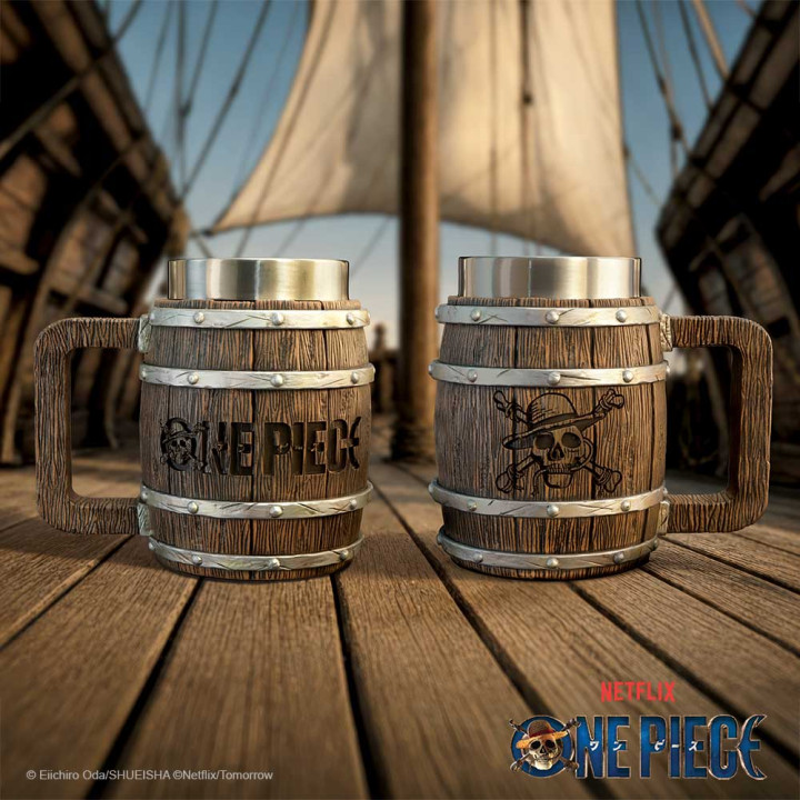 One Piece Barrel Tankard