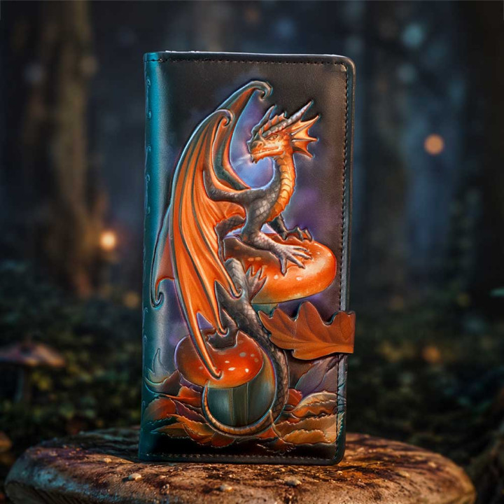 Mushroom Dragon Embossed