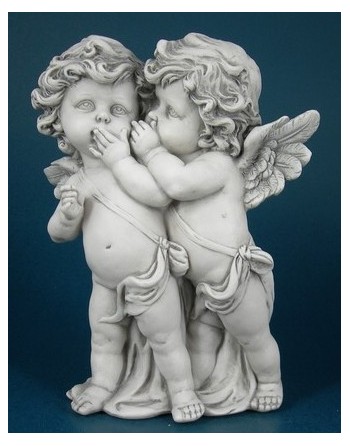 Dois Anjos 16*8.5*19.4 cms...
