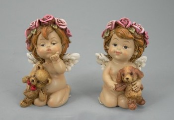 Anjo Colorido Com Urso...