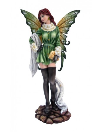 Estatueta De Fada Com Lenço...
