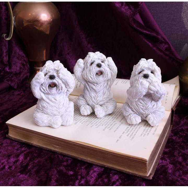 Three Wise Westies 8cm