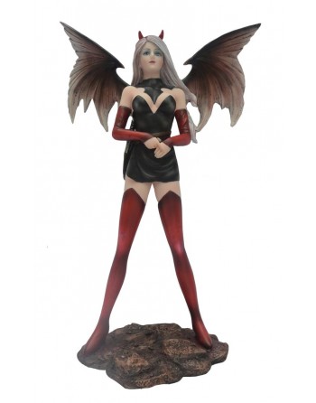 Sujet fée rouge noire...