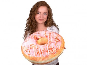 Almofada Donuts  Rosa de...