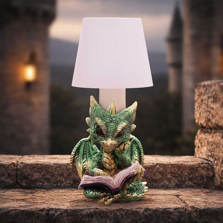 Bookwyrm Lamp