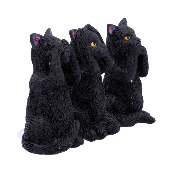 Three Wise Felines 8,5cm