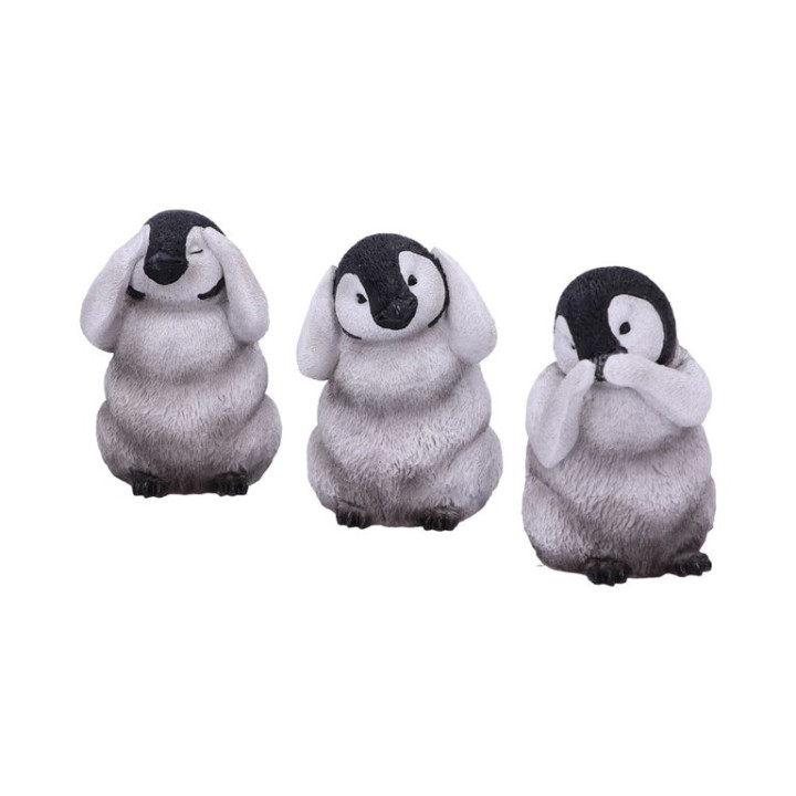 Three Wise Penguins 8,7cm