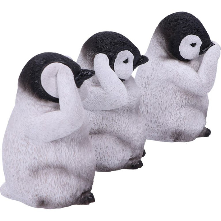 Three Wise Penguins 8,7cm
