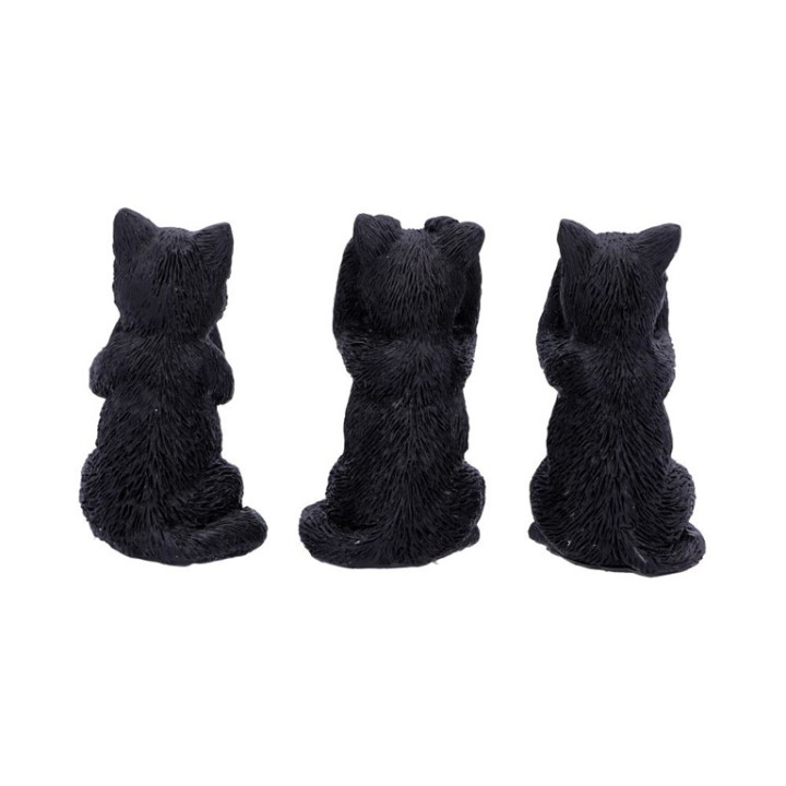 Three Wise Felines 8,5cm