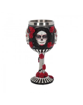 Sugar Skull Goblet 19.5cm (JR)