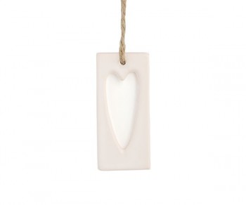 DECORO CUORE BIANCO...