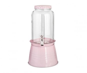 DISPENSER C/RUBINETTO ROSA
