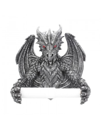 Obsidian Toilet Roll Holder