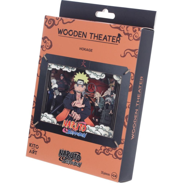 Naruto Hokage Wooden Thea