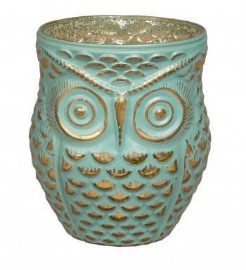 REA Owl Candle H. 11,5cm 12/36