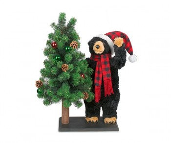 ORSO NERO C/ALBERO (H.760)