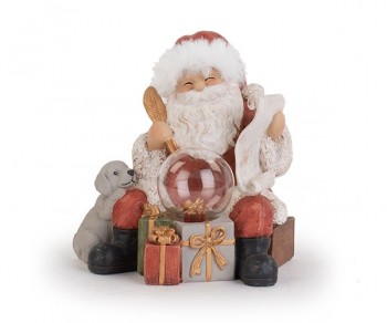 BABBO NATALE CON SFERA...