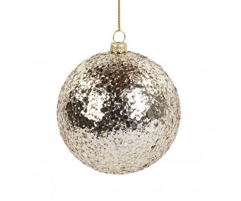 SET.6 SFERE PAILETTES ORO...