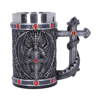 Obsidian Tankard 17.5cm