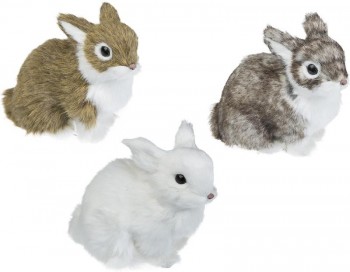 Rabbits S/3 13x8x11cm 6/96