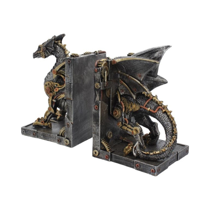 Dracus Machina Bookends 2