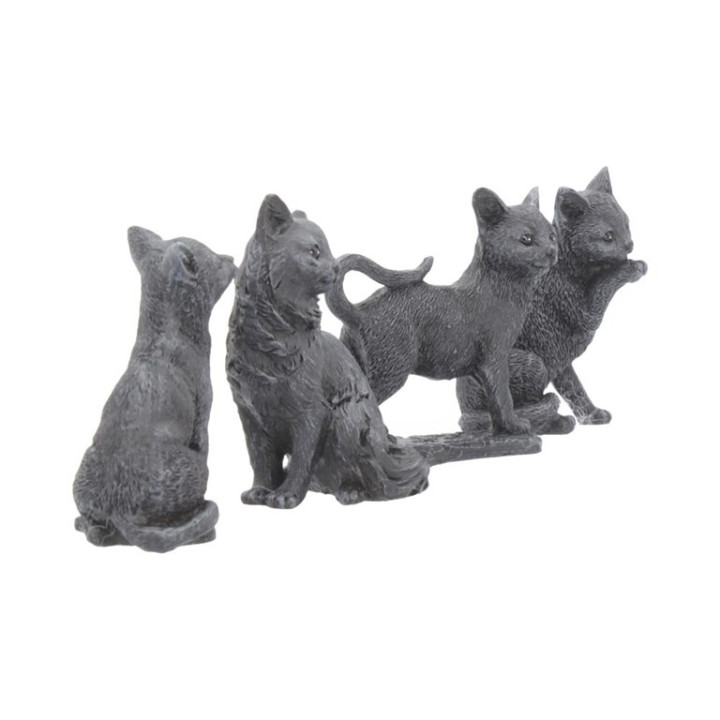 Lucky Black Cats 9cm (Dis