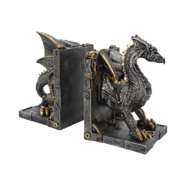 Dracus Machina Bookends 2