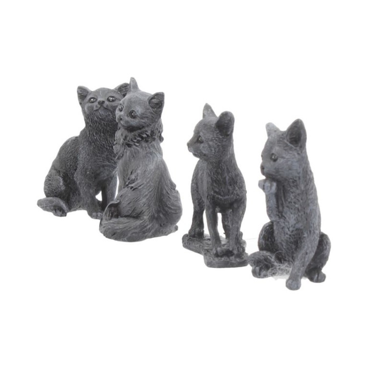 Lucky Black Cats 9cm (Dis