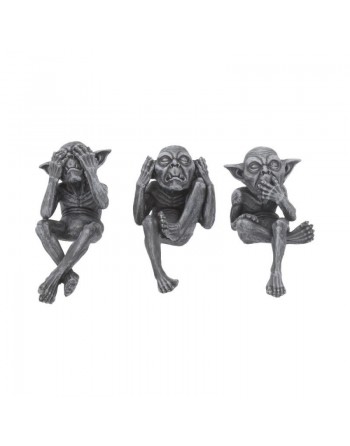 Three Wise Goblins 12cm