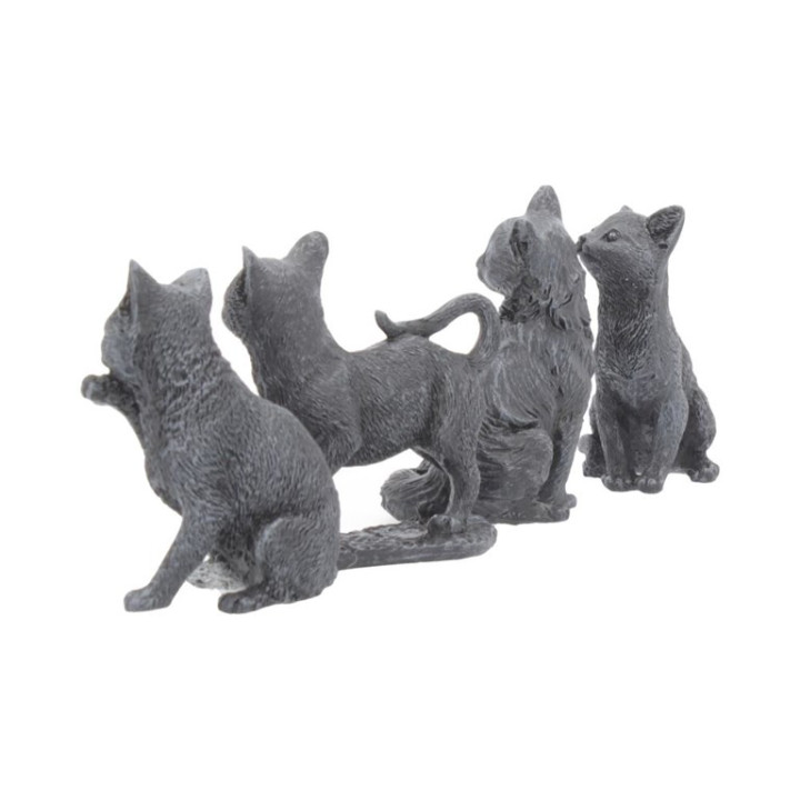 Lucky Black Cats 9cm (Dis