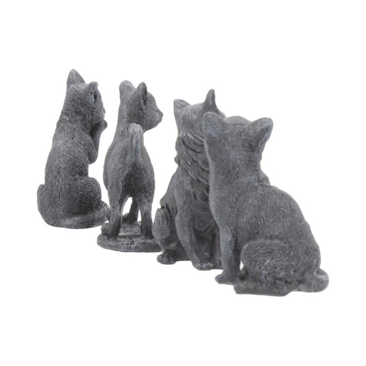 Lucky Black Cats 9cm (Dis