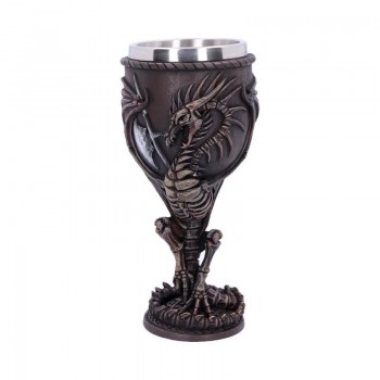Fossilised Goblet 17cm